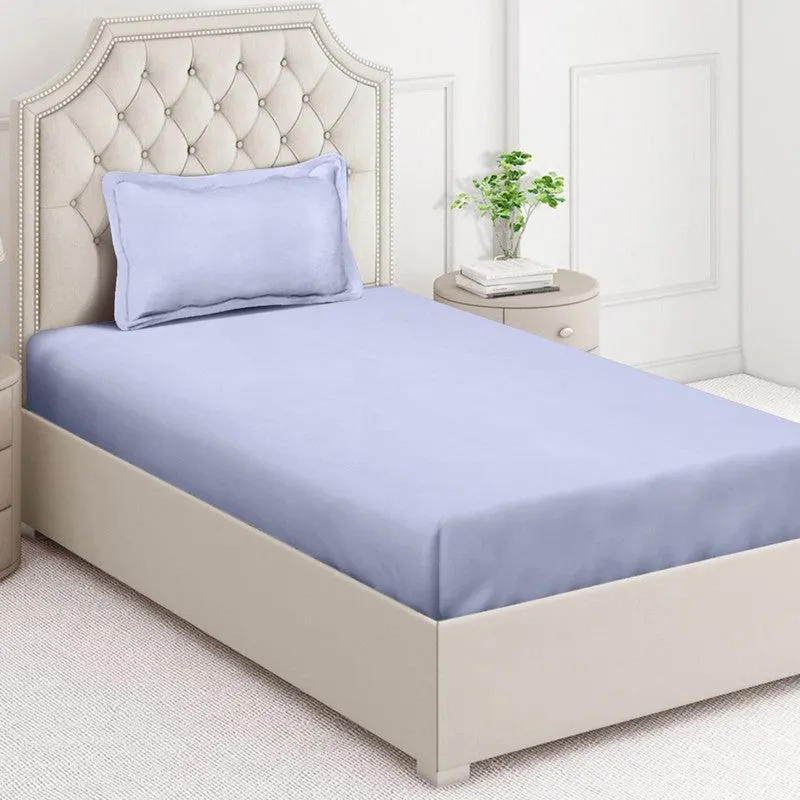 Calora Bedsheet (Lavender) - 140 GSM media 1