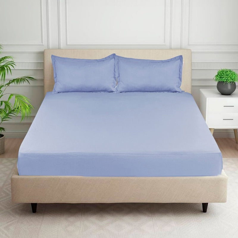 Cloud Drift Microfiber Bedsheet (Lavender) - 140 GSM