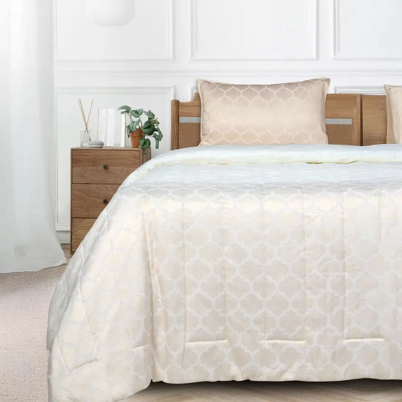 Ivory Noor Reversible Comforter media 1