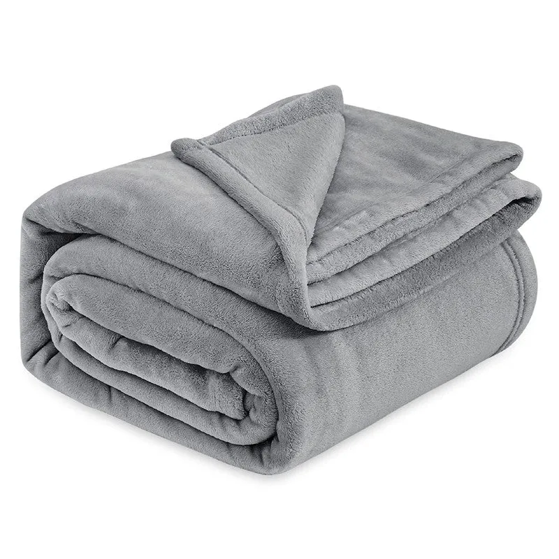 MonoPure Polyster Comforter (Grey) - 180 GSM media 7