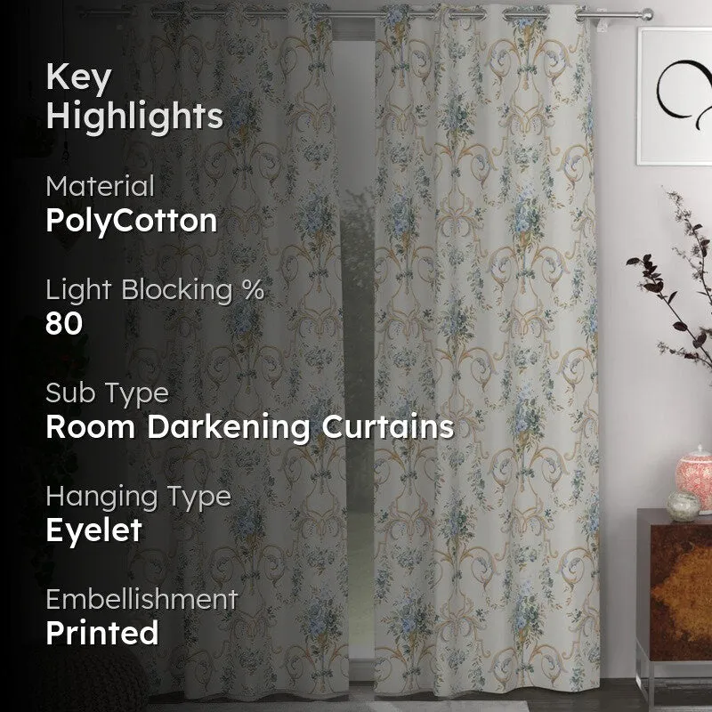 Garden Radiance Curtains - Set of Two media 2