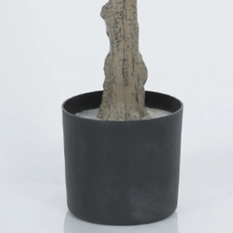 Villa Verde Artificial Ficus With Black Plastic Pot - 5.3 Feet media 5
