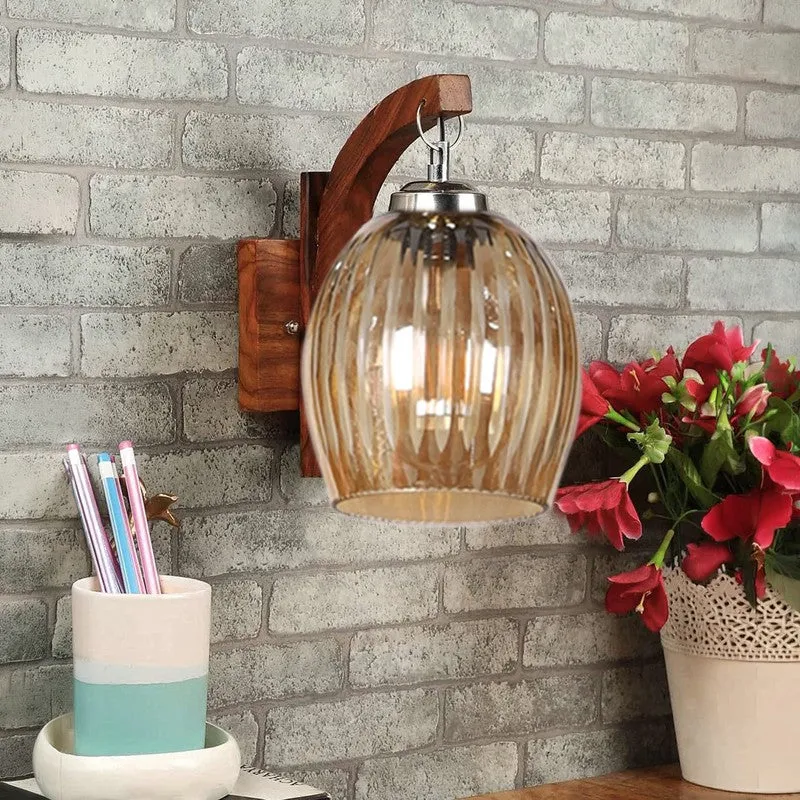 Vintage Glow Strip Glass Wall Lamp media 3