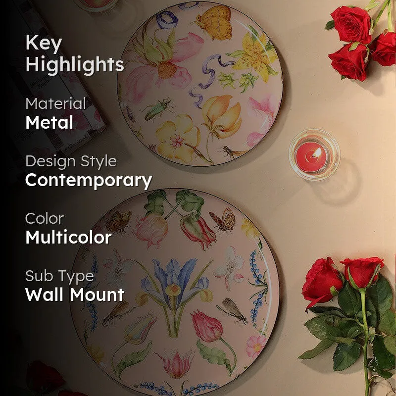 Petalverse Metal Wall Plates - Set Of Two media 2