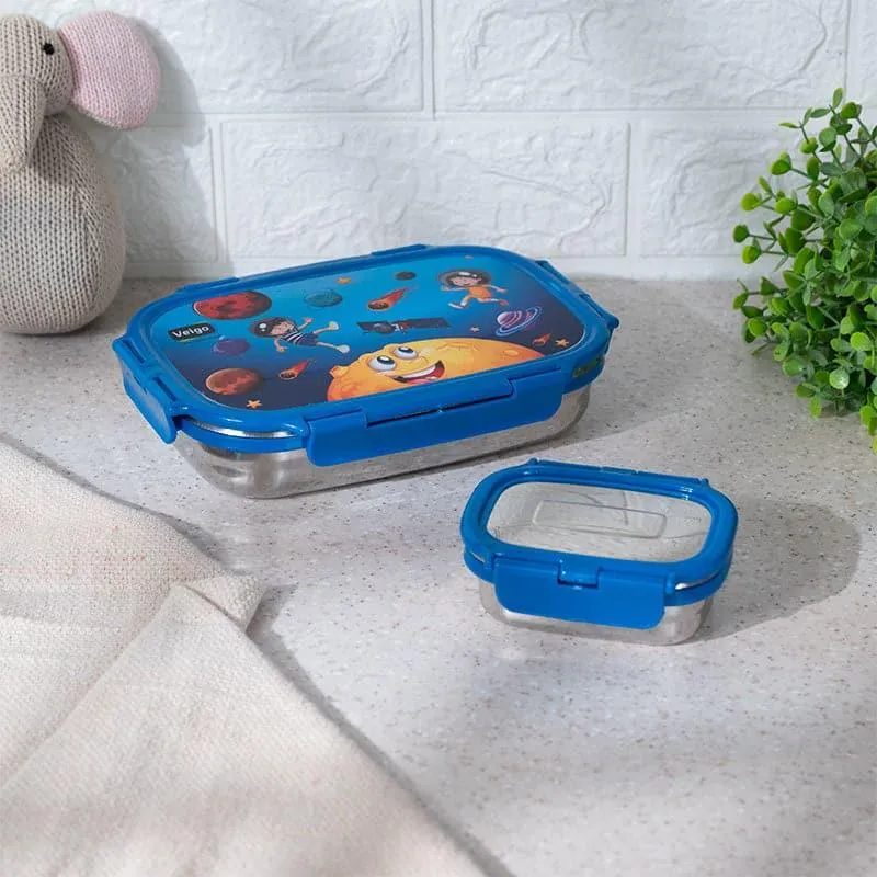 Jungle Holly Blue Lunch Box (775/150 mL) - Two Piece Set media 3