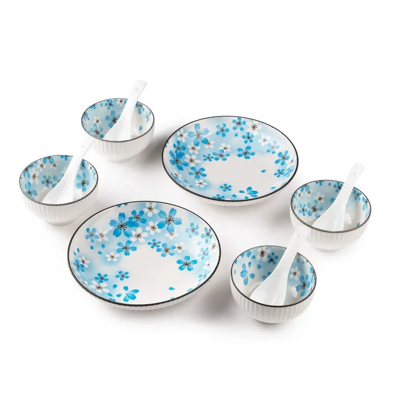 Elara Porcelain Soup Bowls - Six Piece Set - 6