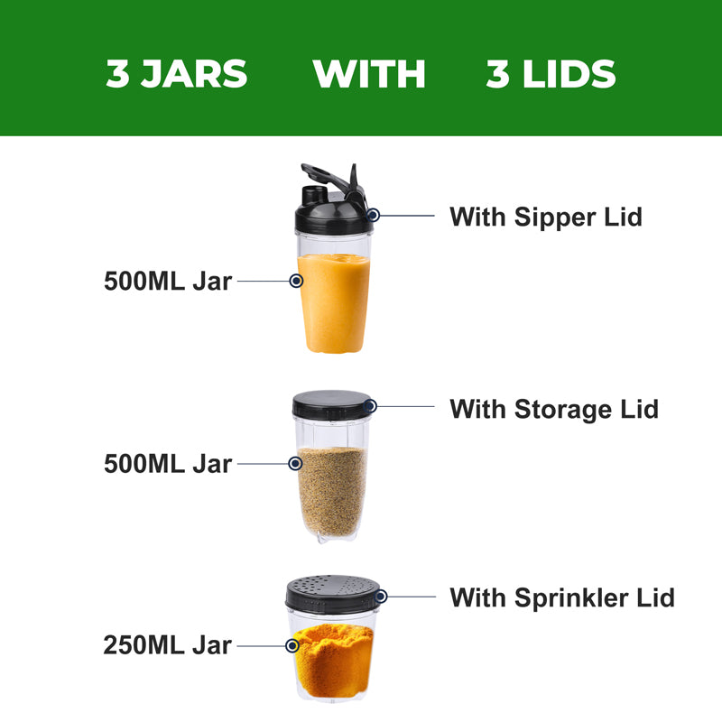 Balzano Bullet Mixer Grinder - 400 W media 5