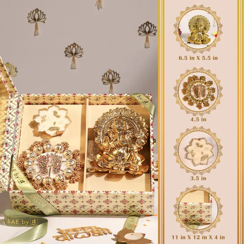 Mogra Serenity Diwali Hamper - Three Piece Set media 5