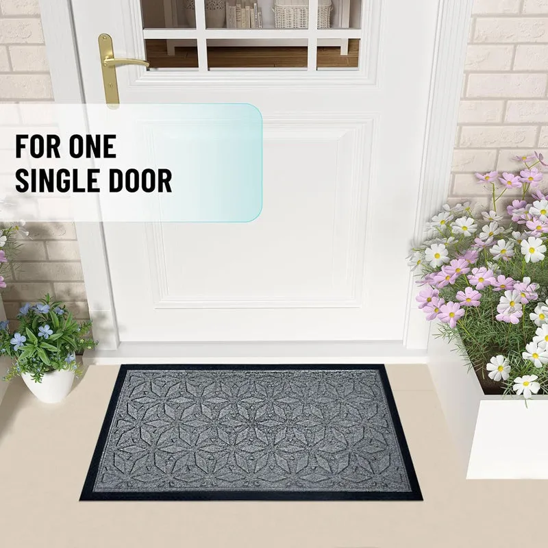Coire Star Coir Door Mats - Grey media 5