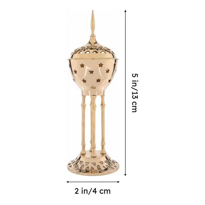 Aapti Brass Incense Burner media 7
