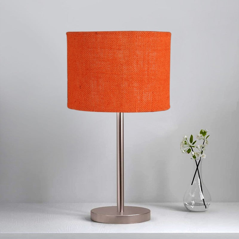 Noctra Drift Glow Metal Table Lamp - Orange media 4