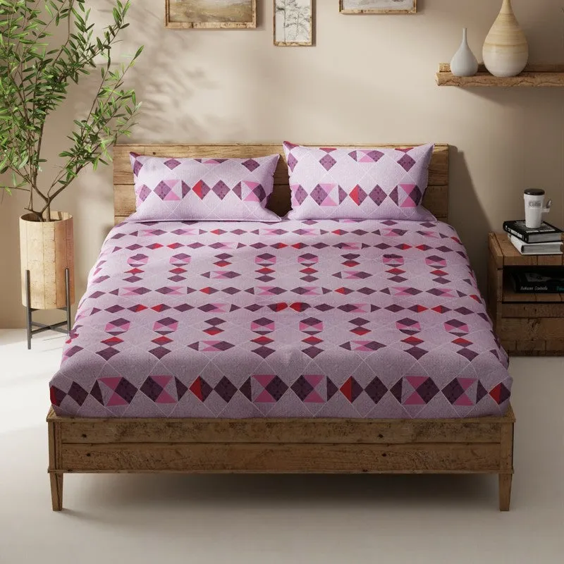 Korin Bedsheet (Purple) - 115 GSM media 3