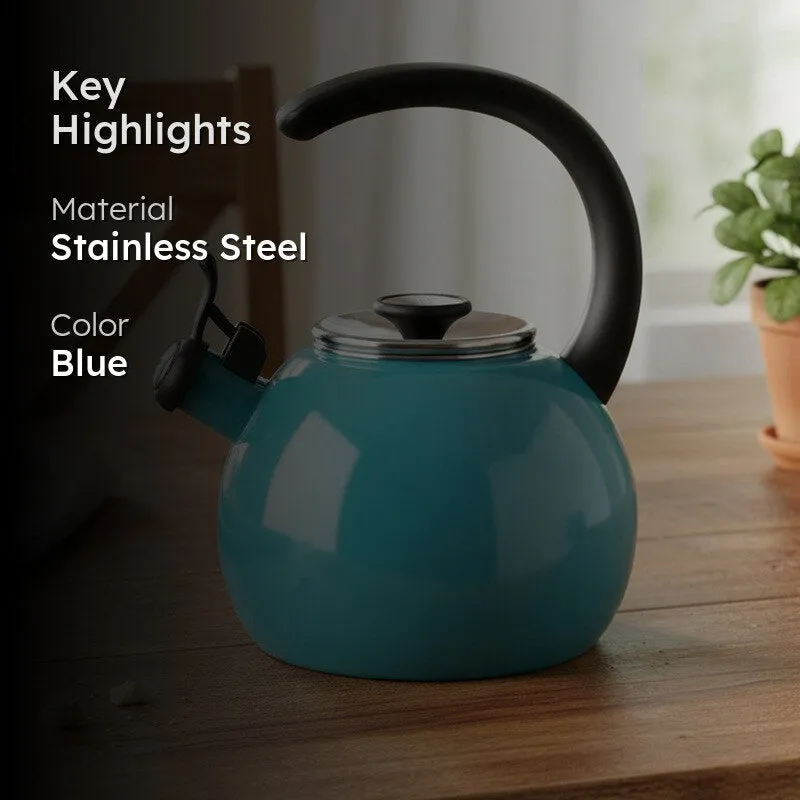 Circulon Stainless Steel Tea Pot (Blue) - 1900 ML media 2