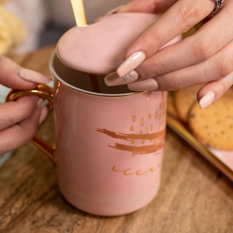 Alessi Ceramic Coffee Mug (250 mL/Pink) - Two Piece Set media 4