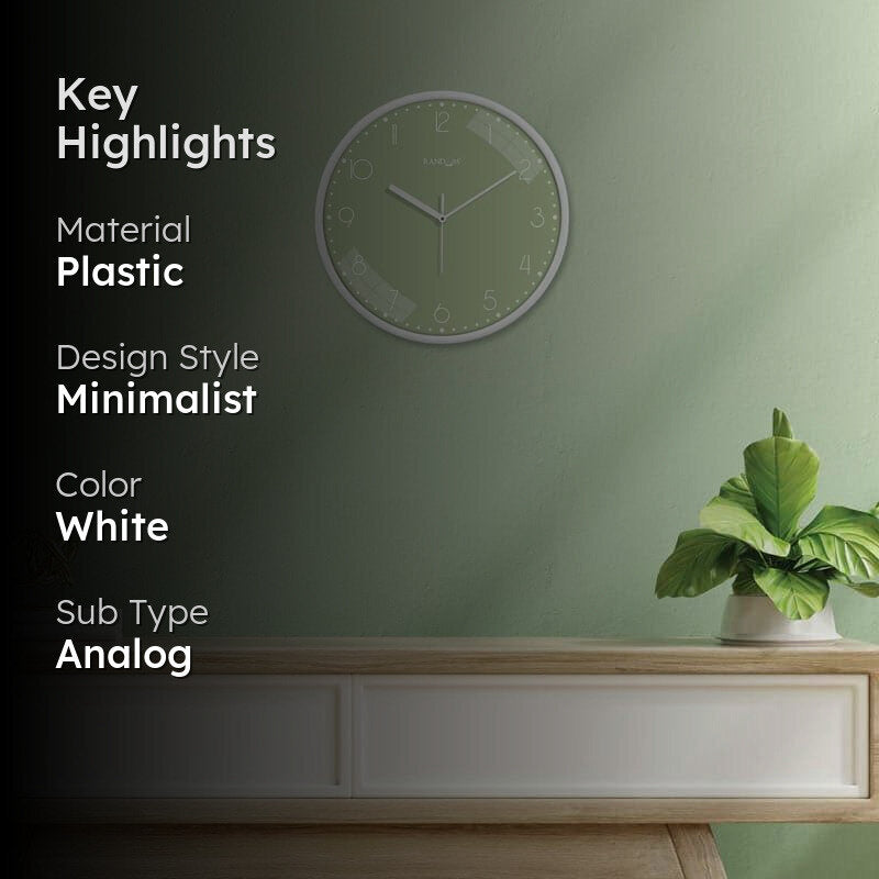 Olivaine Wall Clock media 2