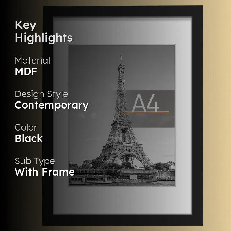 Amiya MDF Photo Frame media 2