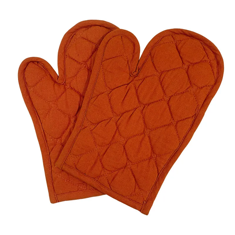 Swayam Garde Kitchen Gloves (Orange) - Set Of Two media 5