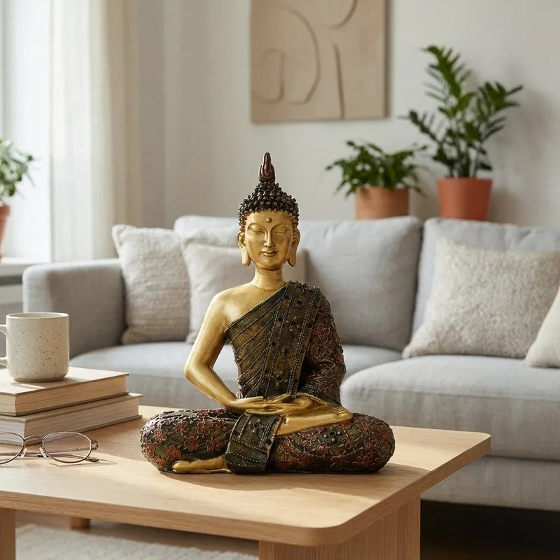 Peaceful Buddha Showpiece media 1
