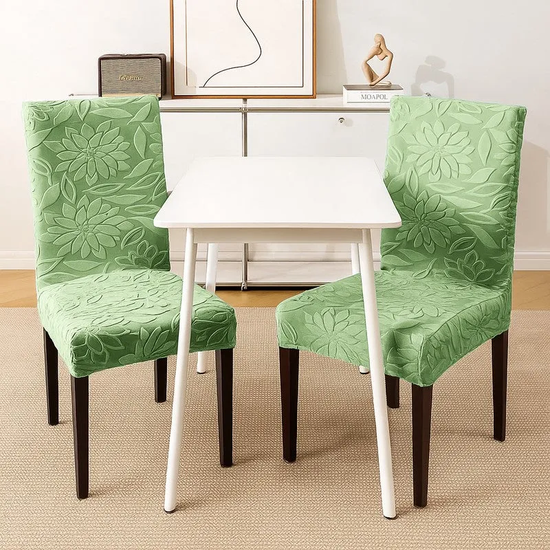 Serena Chair Cover (Light Green) - Set Of Two media 1