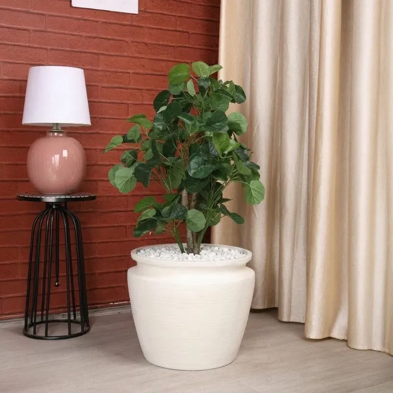 Elune Floor Planter - White - 6
