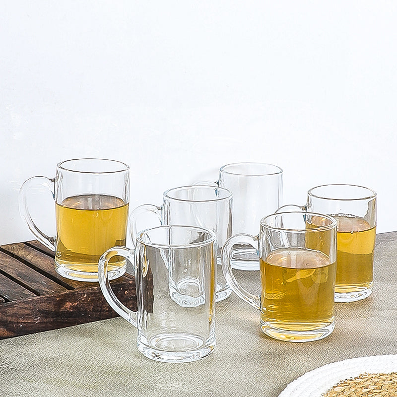 Alekso Beer Mug (350 ML) - Set Of Six