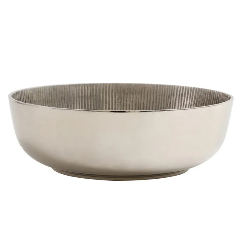 The Shining Silver Accent Circular Bowl media 5
