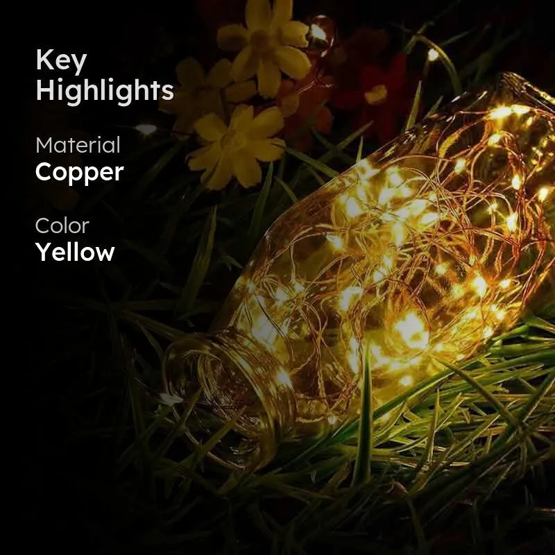 Glowsome String Lights - Warm White - Set Of Two media 2