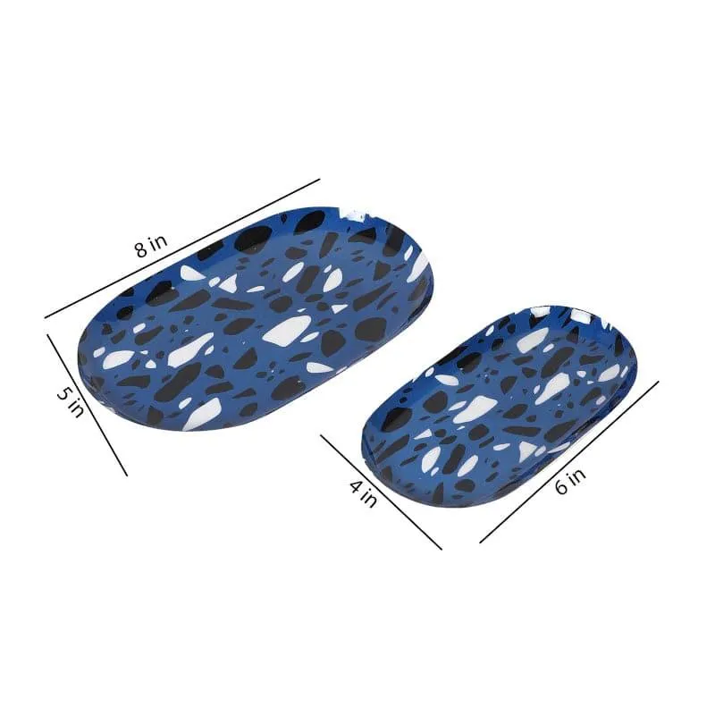 Chiva Metal Iron Platter - Set of Two media 4