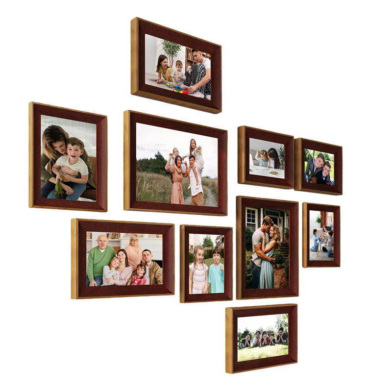 Memories To Rejoice Photo Frames (Brown) - Set Of Ten media 5
