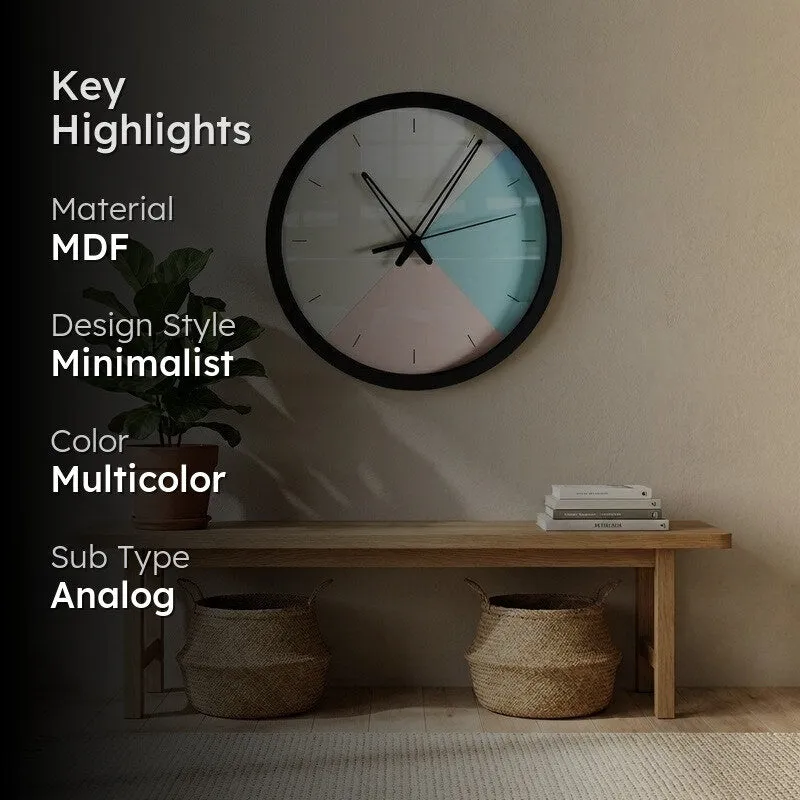 Mosaicra MDF Wall Clock media 2