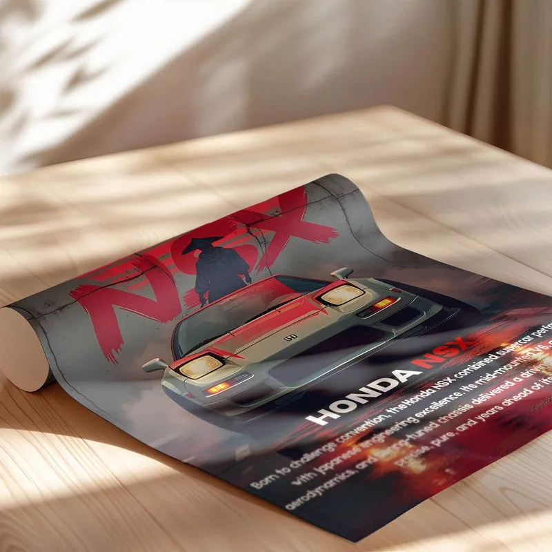 Vivid NSX Dream Wall Poster media 5