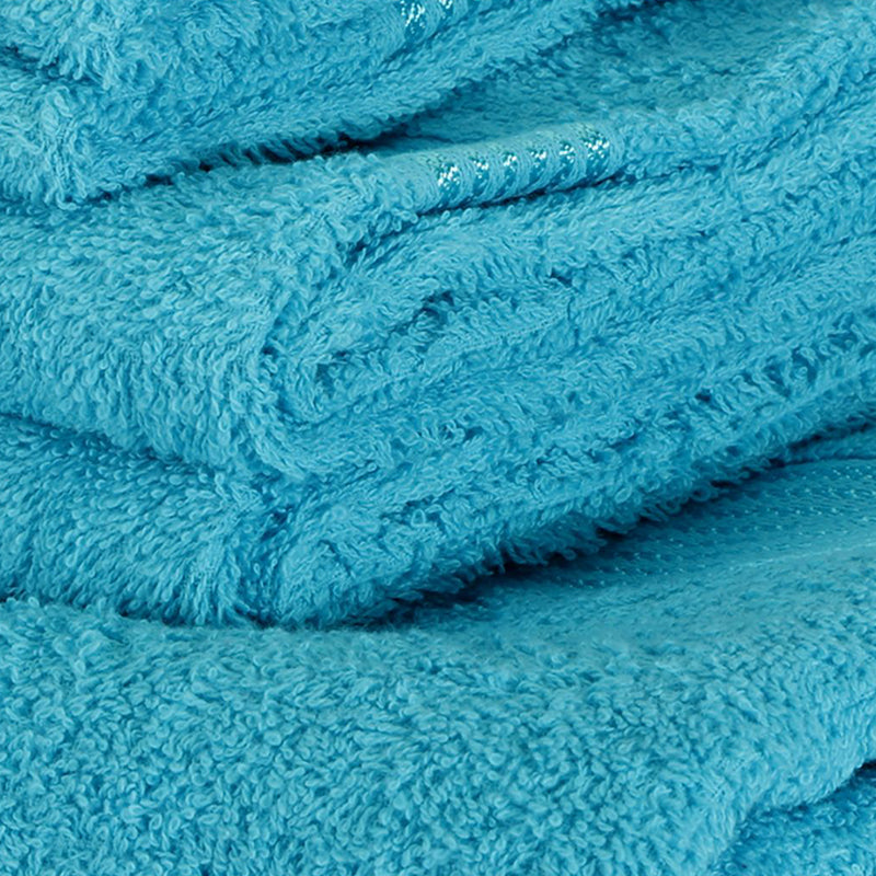 Eva Quick Dry Towel Combo (Blue) - Seven Piece Set media 3