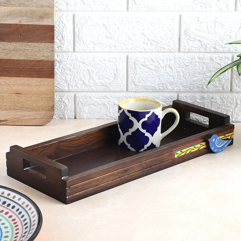 Madora Mango Wood Serving Tray media 1