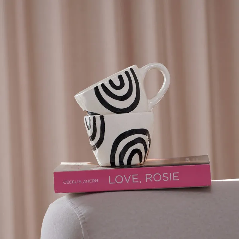 Sip Ceramic Tea Cup (240 mL Each) - Set Of Two media 3