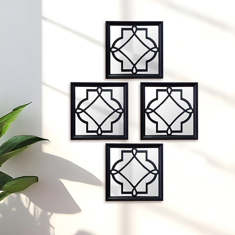 Medina Curve Decorative Wall Mirror - Set Of Four media 3
