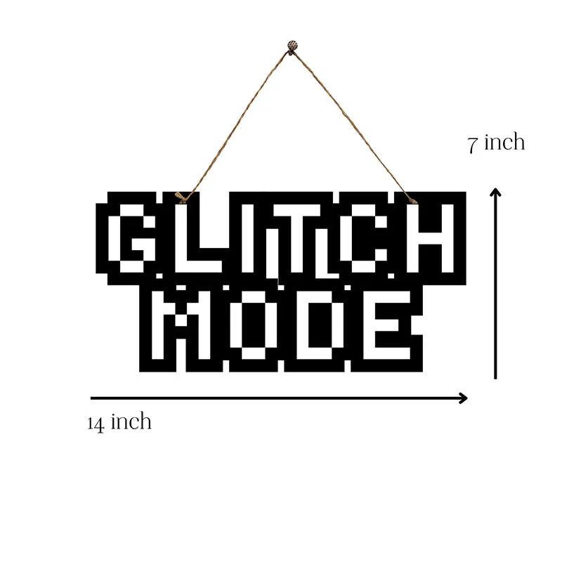Glitch Mode Mild Steel Wall Accent media 5