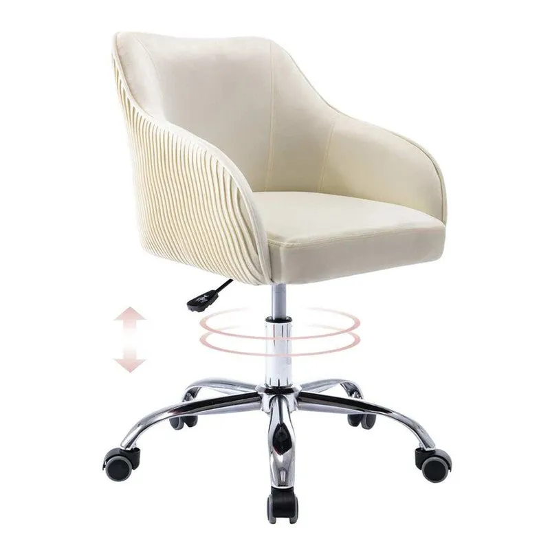 Seatron Metal Office Chair - Beige media 6