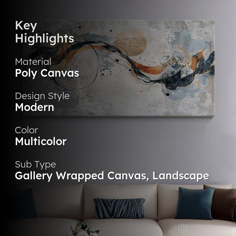 Abstract Movement Wall Painting media 2
