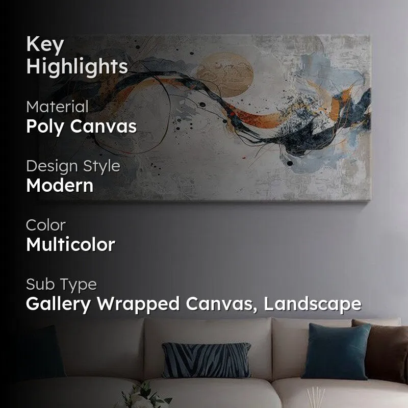 Abstract Movement Wall Painting media 2