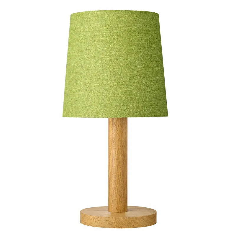 SolidGlow Wooden Table Lamp - Green media 7
