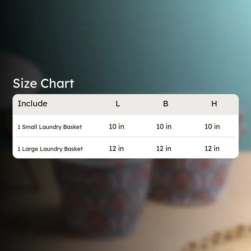 Space Saver Laundry Basket - Set Of Two media 6