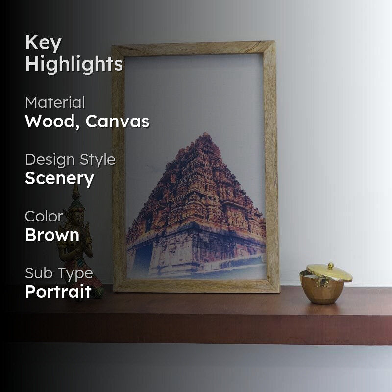 Temple Canvas Painting media 2