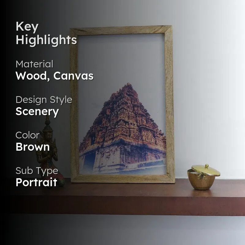 Temple Canvas Painting media 2