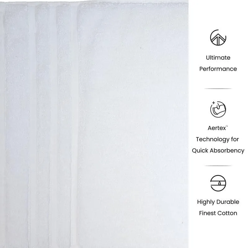Micro Cotton Comfort Step Soild Bathmat - White media 5