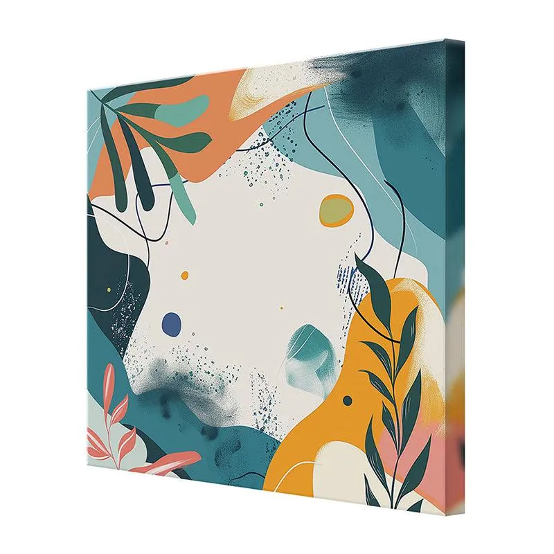 Vibrant Herbaceous Poly Canvas Wall Painting media 4