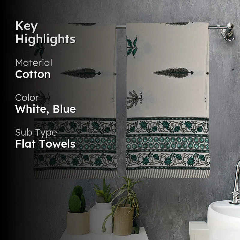 Maitreyi Waffle Hand Towel - Set Of Two media 2