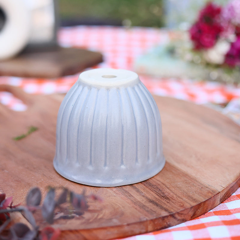 Tazio Ceramic Planter - Grey media 5