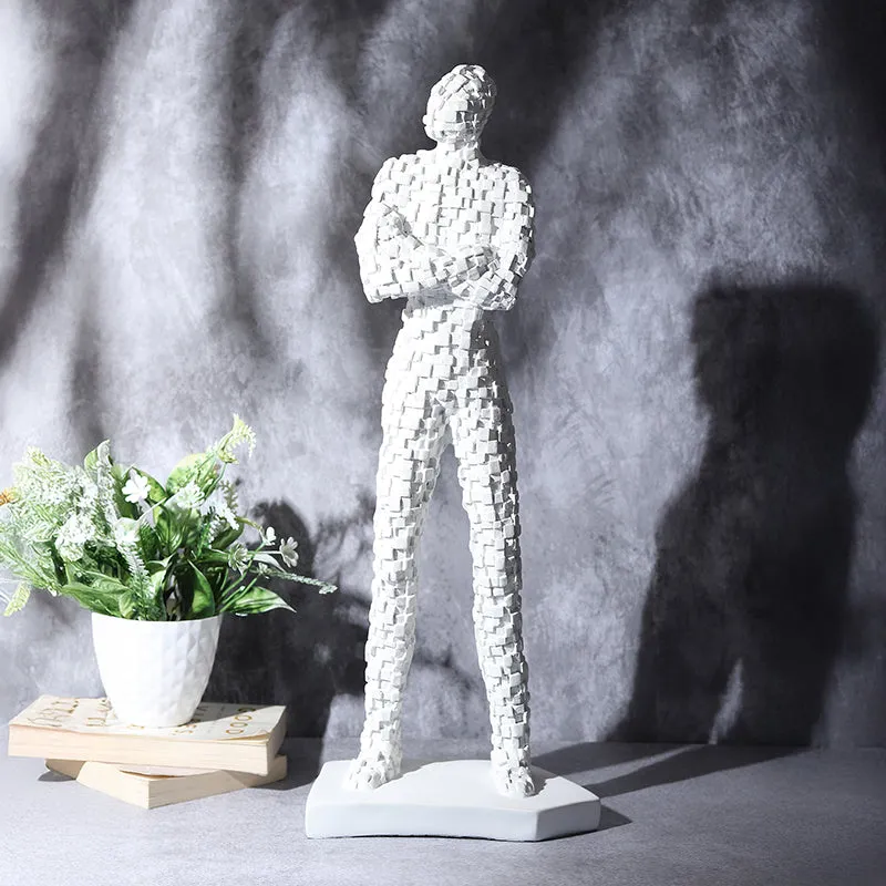 Stance Of Confidence Showpiece - White media 1