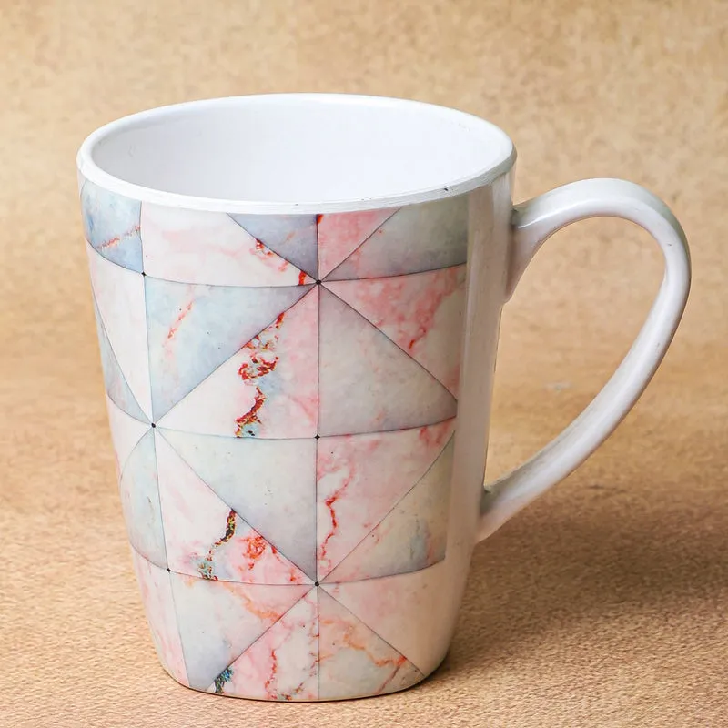 Marbled Melamine Coffee Bone China Coffee Mug (450 mL) media 4