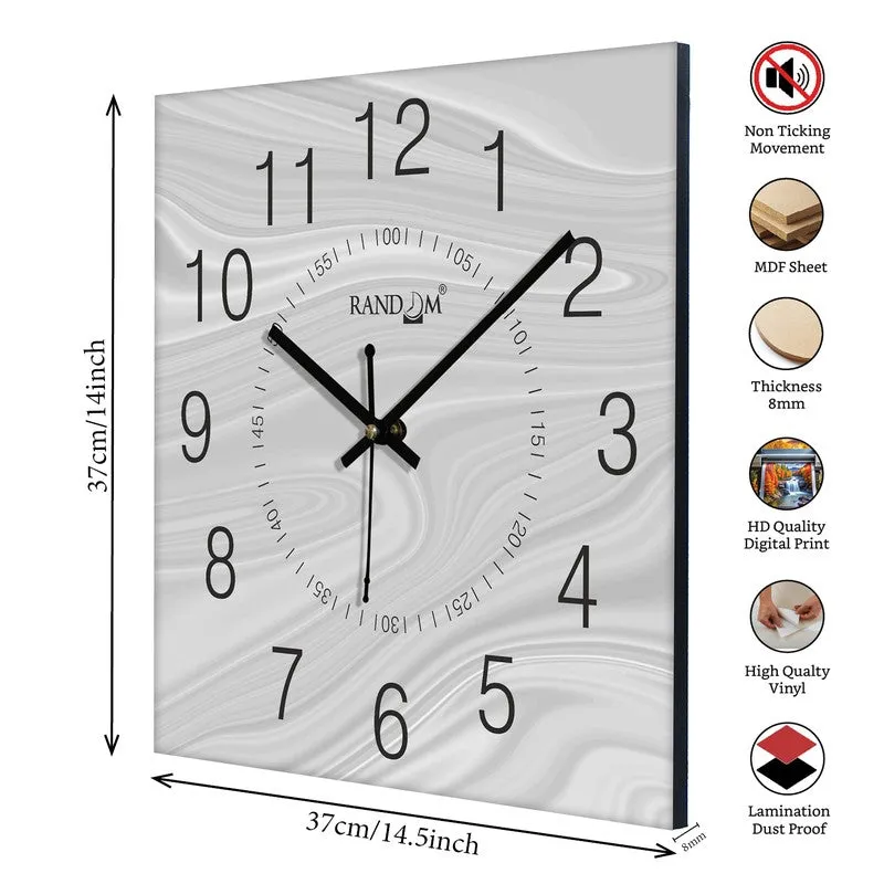 Orvyn Analog Wall Clock - White media 9